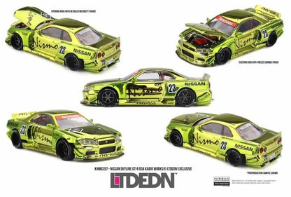 [HEC2026] Kaido House Nissan Skyline GT-R R34 Kaido Works LTD EDN 2026 Hobby Expo China Exclusive HEC 2026 1/64 Diecast
