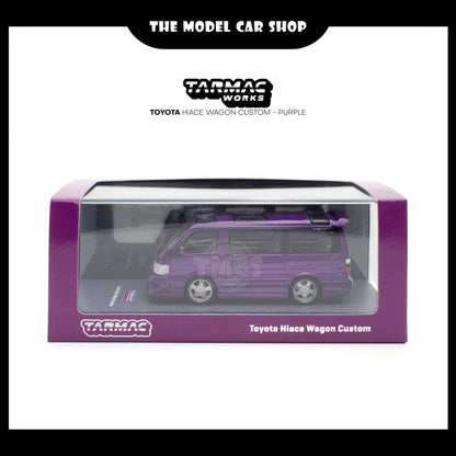 [Tarmac Works] Toyota Hiace Wagon Custom - Purple