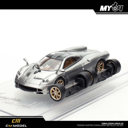[CM Model] Pagani Codalunga - Metallic Silver