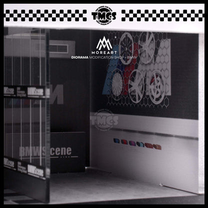 [More Art] 1:64 Diorama Modification Shop - BMW