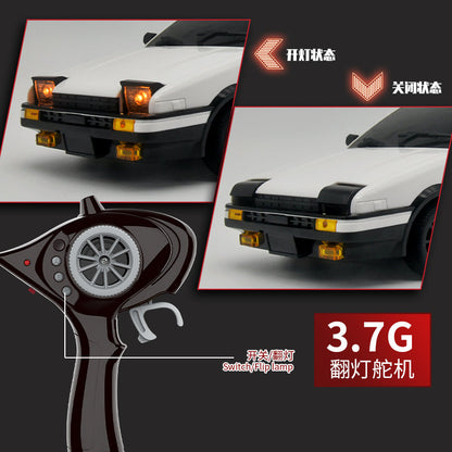 [LDRC] Remote-Controlled Car - Toyota AE86 - Toy Space Diecast Online Store Singapore