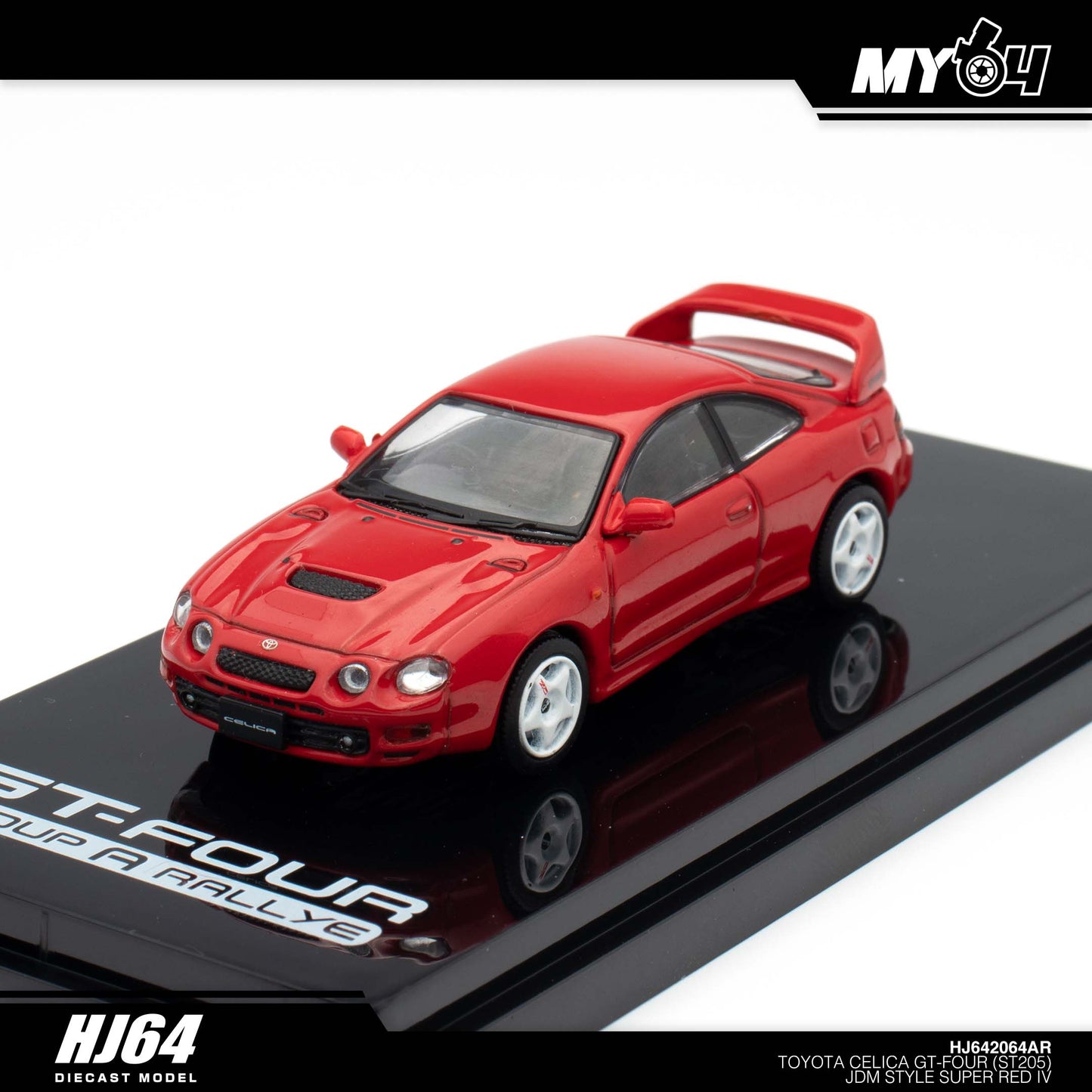 (UNSEAL UNIT) [Hobby Japan] Toyota Celica GT-Four (ST205) JDM Style - Super Red IV
