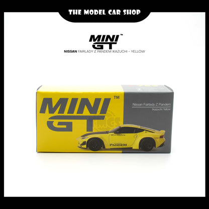 (UNSEAL UNIT) [MINI GT] Nissan Z Pandem Ikazuchi - Yellow