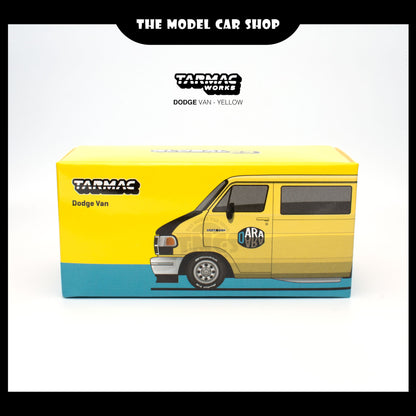 (UNSEAL UNIT) [Tarmac Works] Dodge Van - Yellow