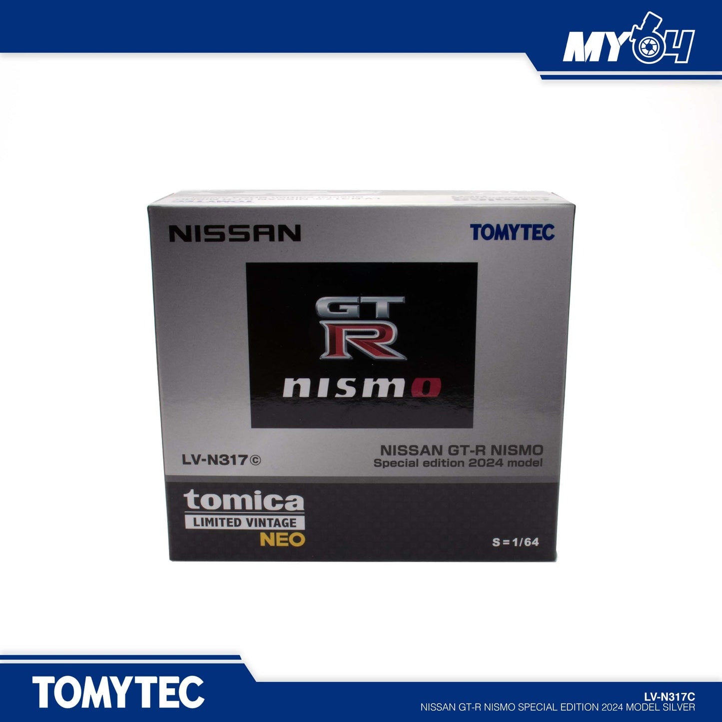 [TLVN] Nissan GT-R NISMO Special Edition 2024 Model - Silver