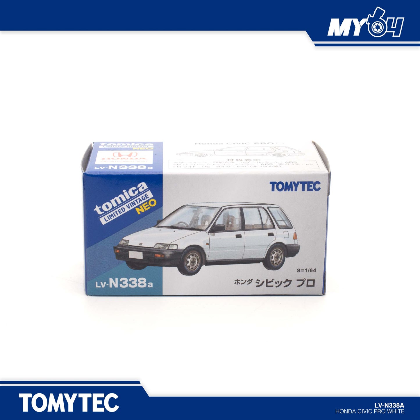[TLVN] Honda Civic Pro - White
