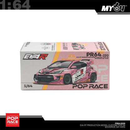 [Pop Race] 1:64 Eva RT Production Model Custom Type-08 Goodride GR Yaris