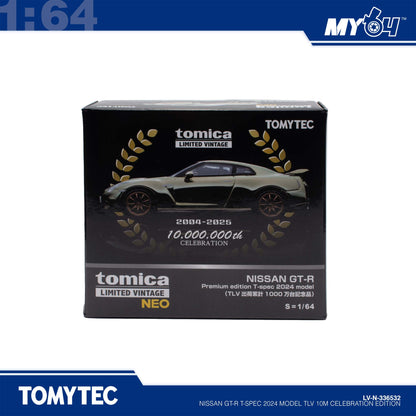 [TLVN] 1:64 Nissan GT-R T-Spec 2024 Model TLV 10M Celebration Edition