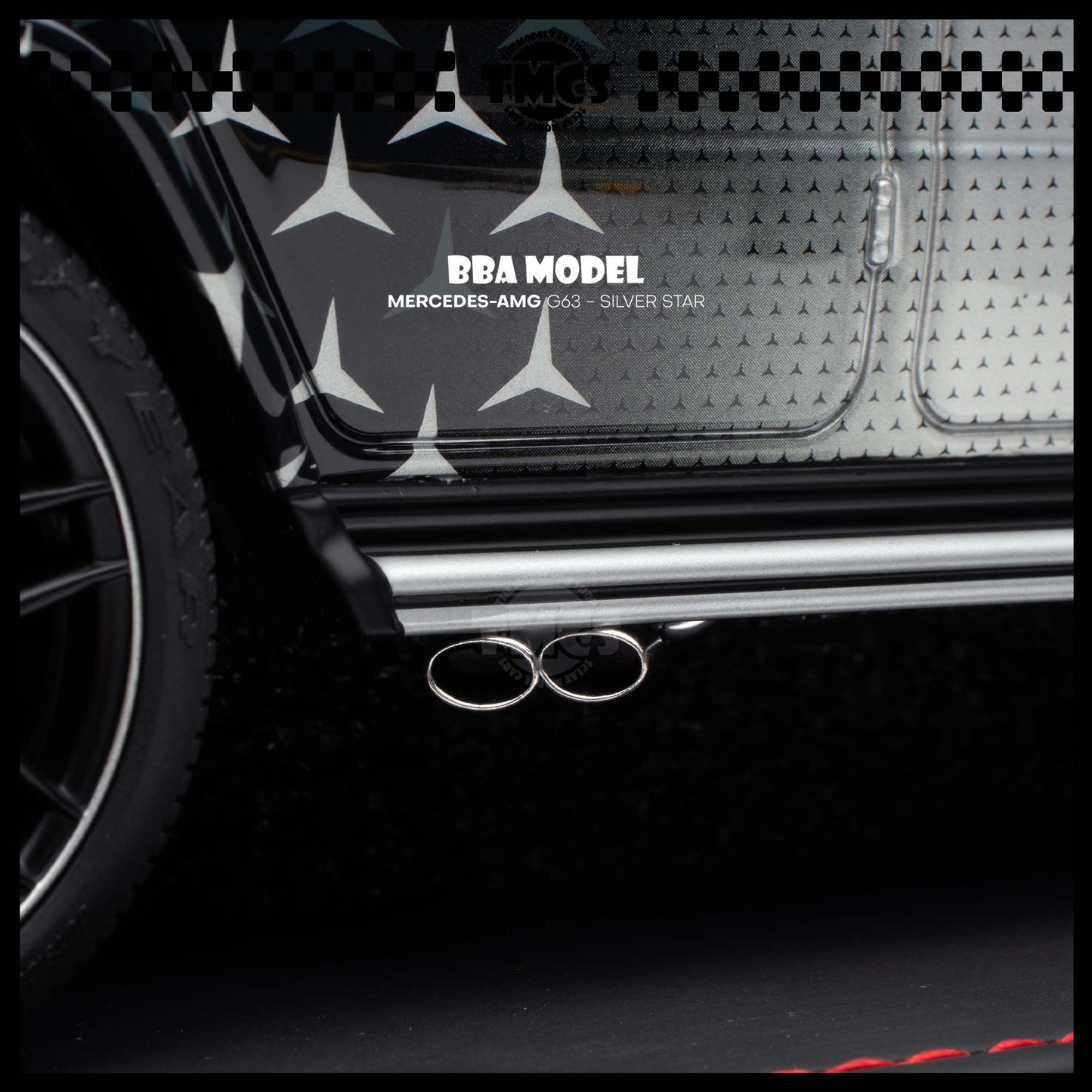[BBA] 1:18 Mercedes-AMG G63 - Silver Star