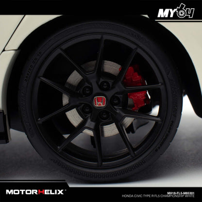 [Motorhelix] 1:18 Honda Civic Type R FL5 - Championship White