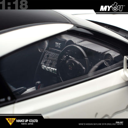 [Make Up] Mine's Nissan Skyline GT-R (R35) 2021 - White