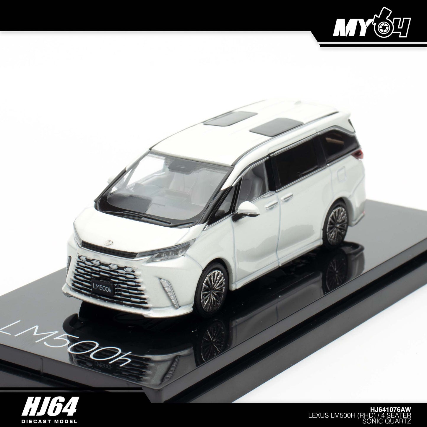 [Hobby Japan] Lexus LM500h (RHD) /4 Seater - Sonic Quartz