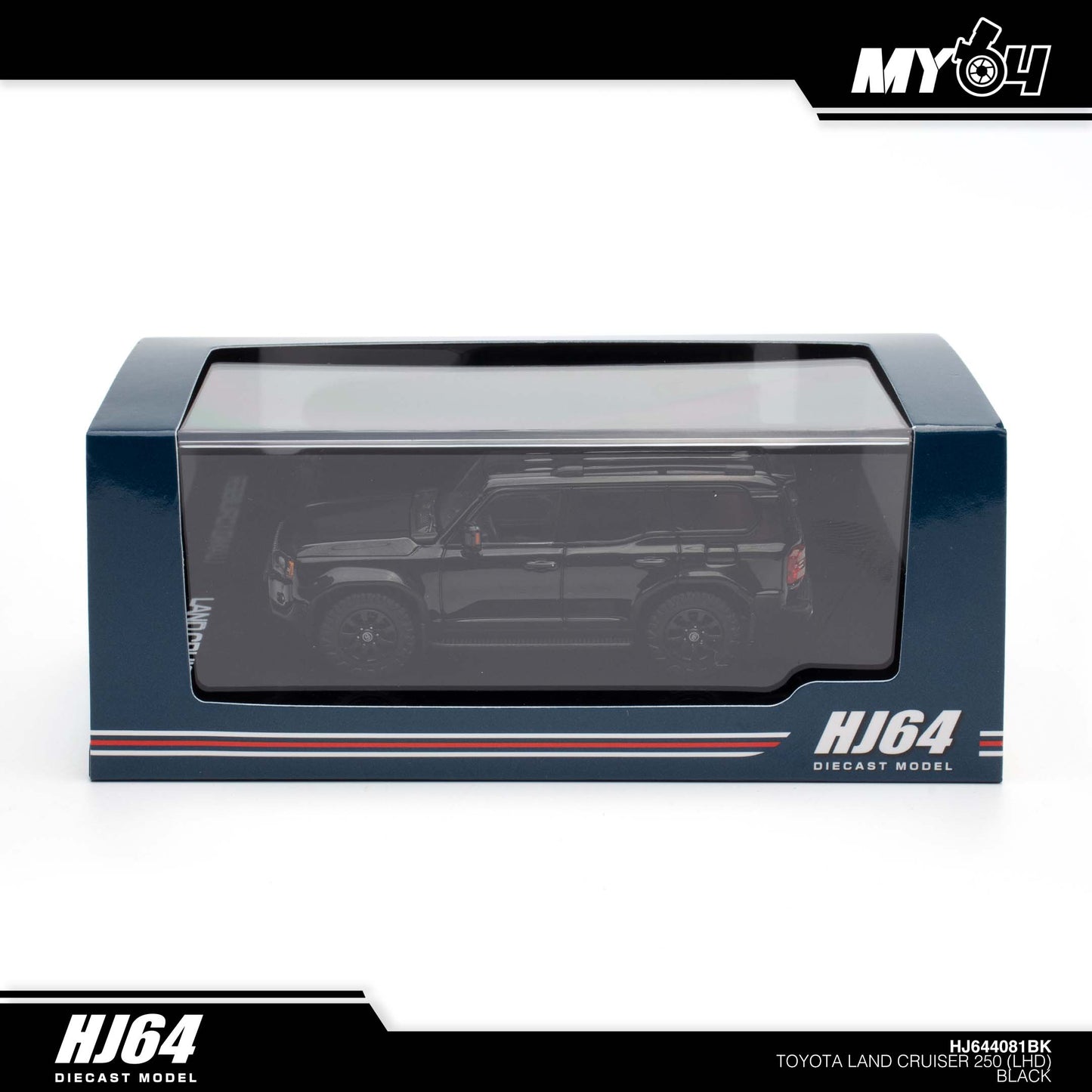 [Hobby Japan] Toyota Land Cruiser 250 1st Edition (LHD) - Black