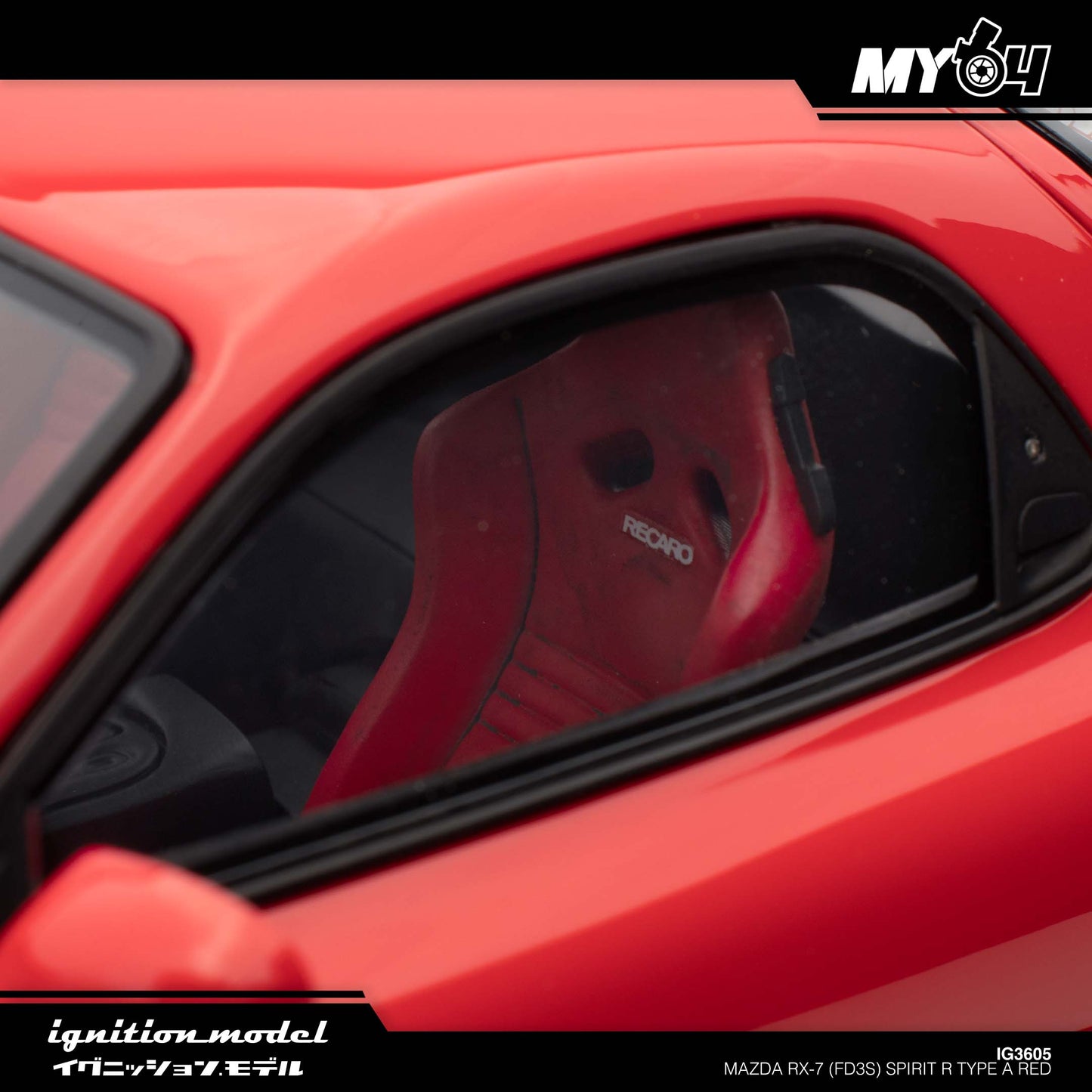[Ignition Model] Mazda RX-7 (FD3S) Spirit R Type A - Red