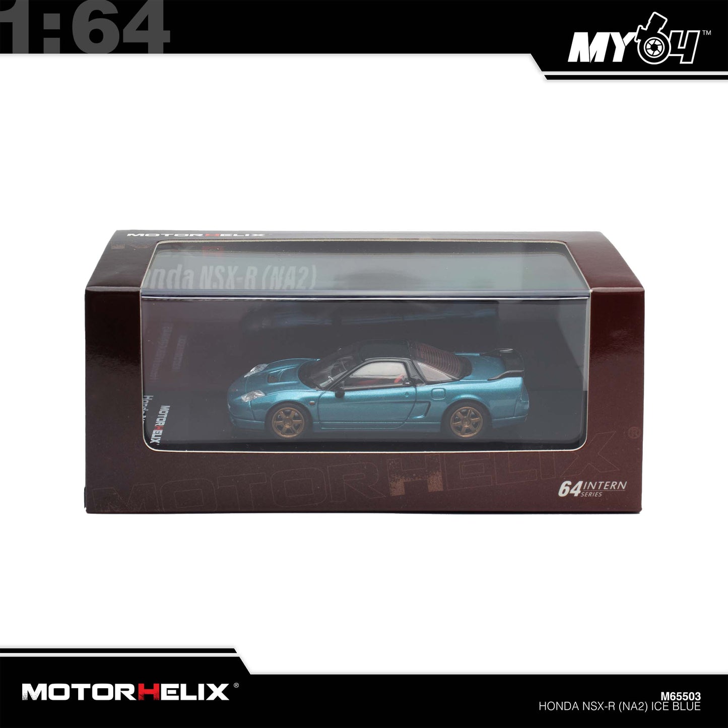 [Motorhelix] 1:64 Honda NSX-R (NA2) - Ice Blue