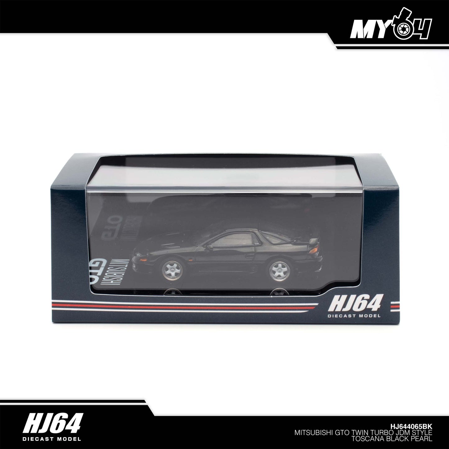 [Hobby Japan] Mitsubishi GTO Twin Turbo JDM Style - Toscana Black Pearl
