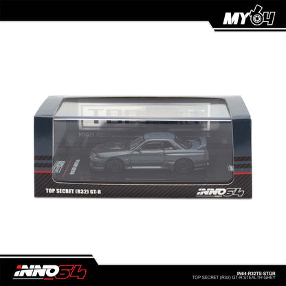 [INNO64] 1:64 Top Secret Nissan Skyline R32 GT-R - Stealth Grey