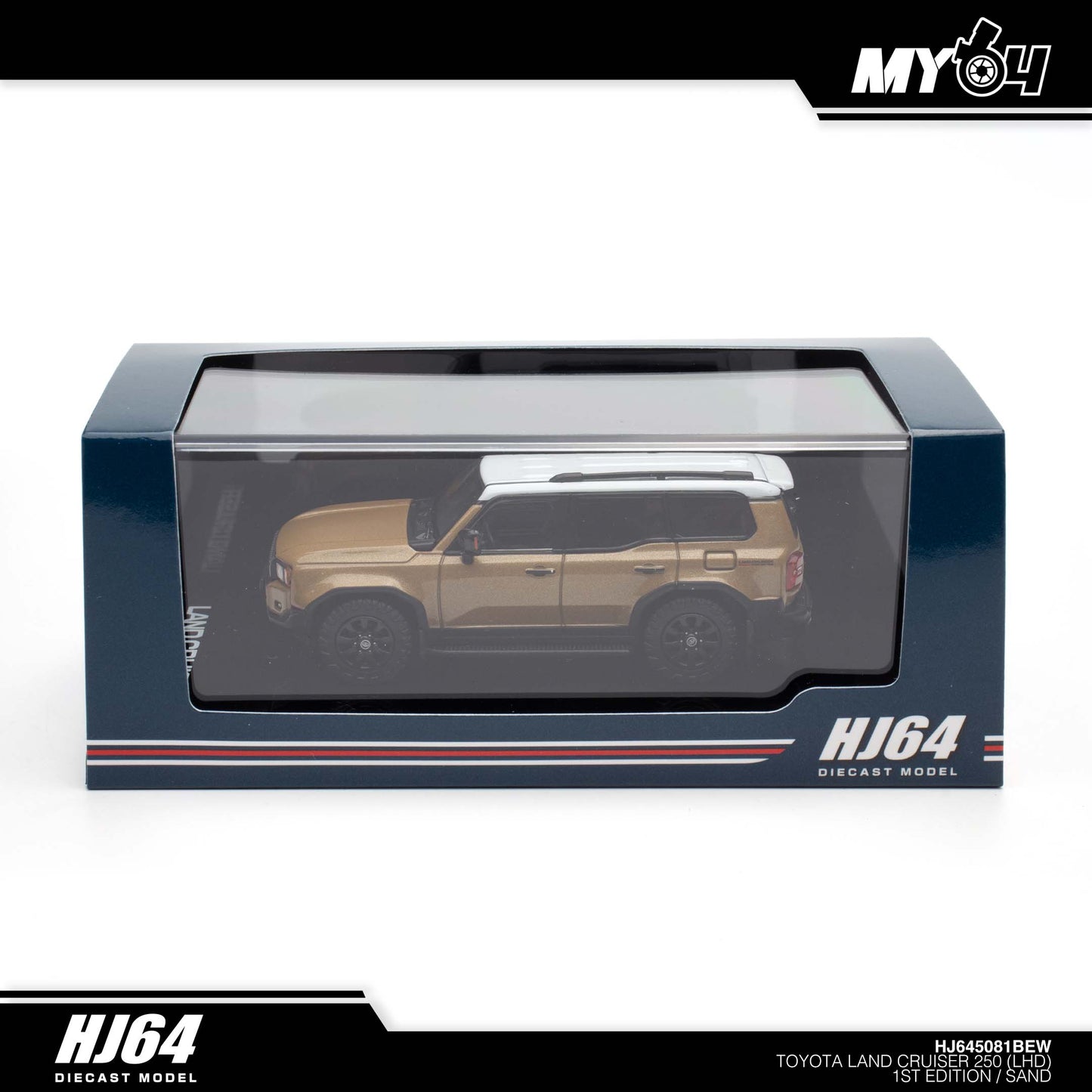 [Hobby Japan] Toyota Land Cruiser 250 1st Edition (LHD) - Sand