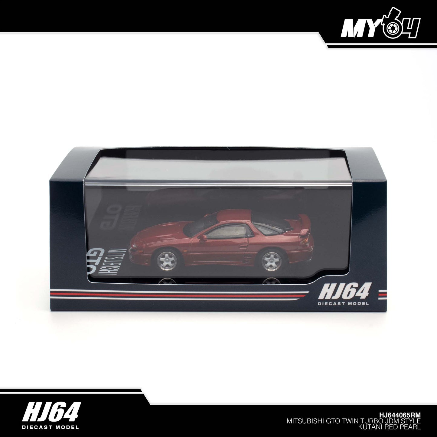 [Hobby Japan] Mitsubishi GTO Twin Turbo JDM Style - Kutani Red Pearl