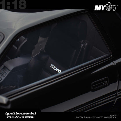[Ignition Model] 1:18 Toyota Supra 3.0GT Limited (MA70) - Black