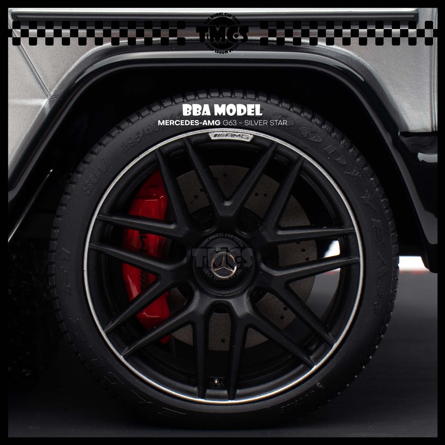 [BBA] 1:18 Mercedes-AMG G63 - Silver Star