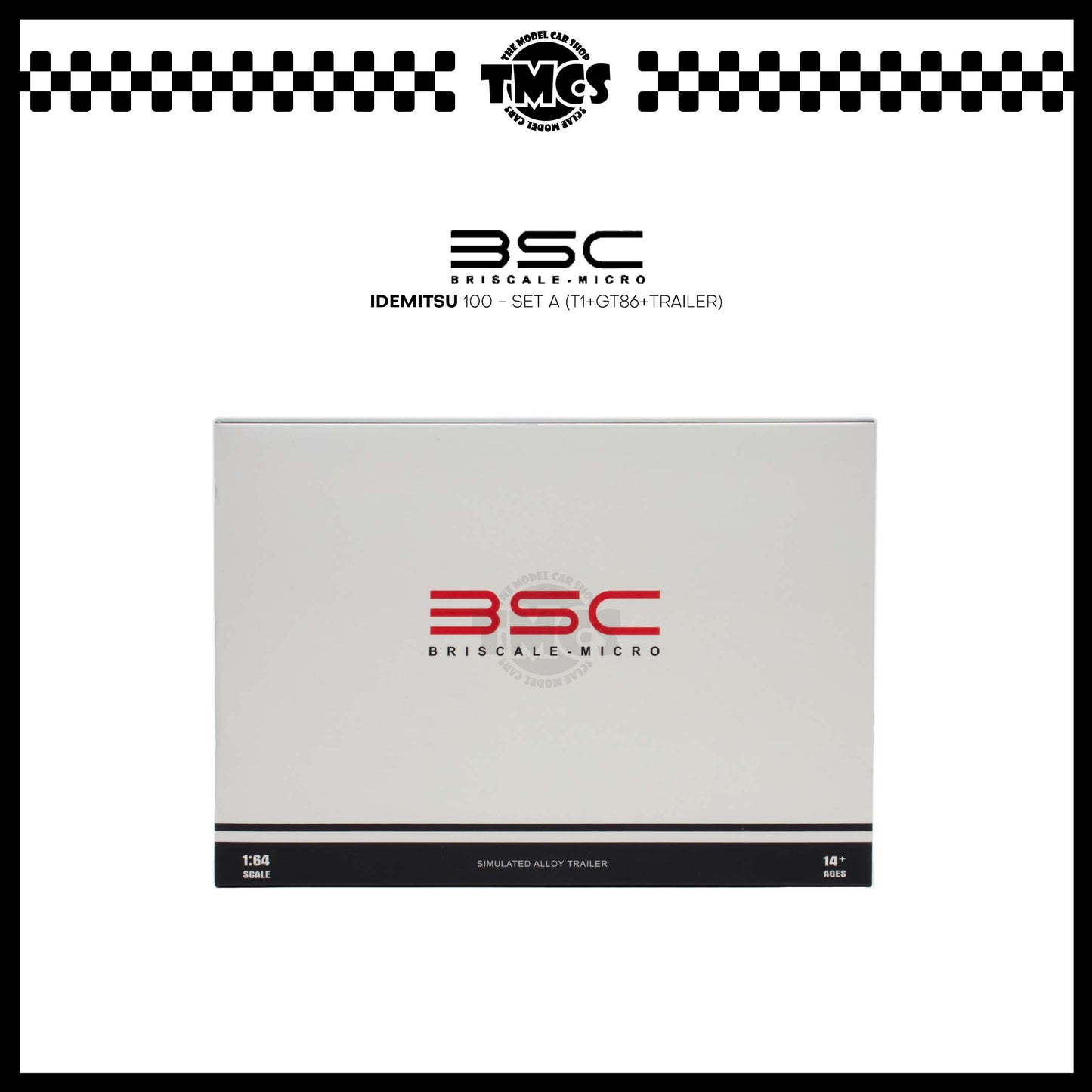 [BSC] 1:64 IDEMITSU 100 - Set A (T1+GT86+Trailer)