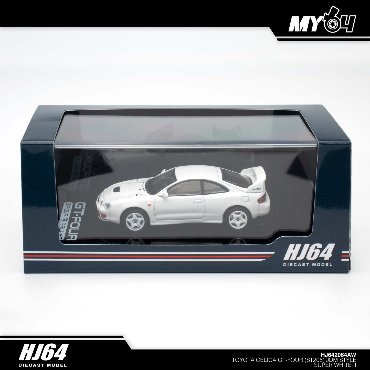 [Hobby Japan] Toyota Celica GT-Four (ST205) JDM Style - Super White II