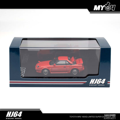 [Hobby Japan] Toyota MR2 1600G - Limited Super Charger 1986 - Super Red II