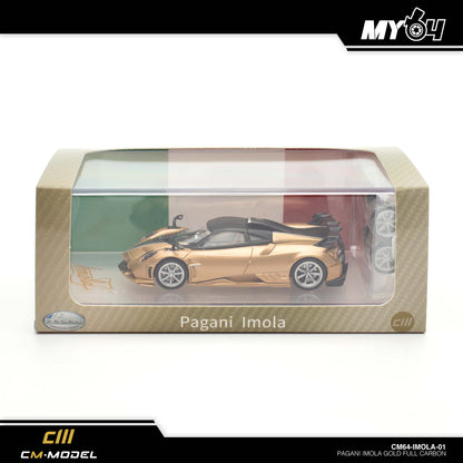 [CM Model] Pagani Imola - Gold Full Carbon