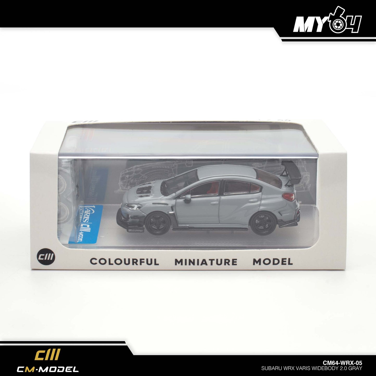 [CM Model] Subaru WRX Varis Widebody 2.0 - Gray