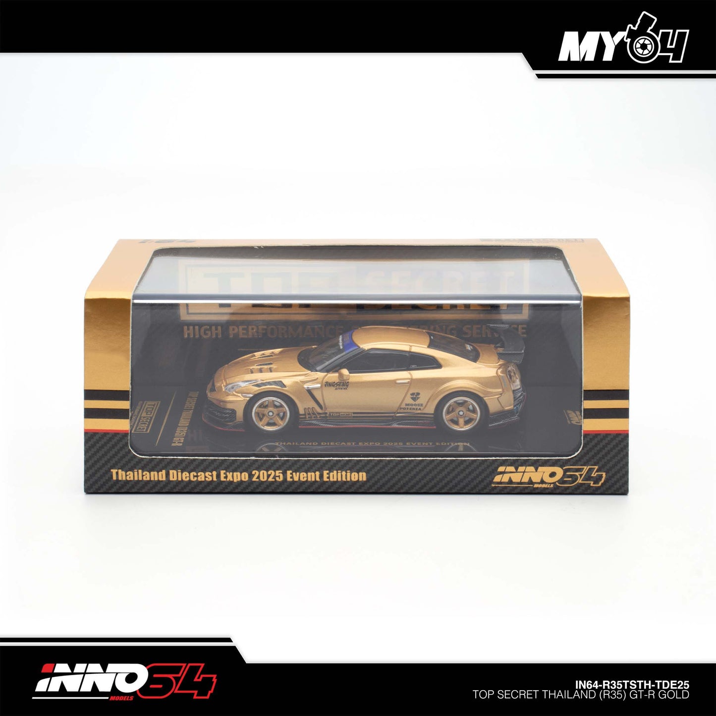 [INNO64] Top Secret Nissan Skyline GT-R R35 Thailand Diecast Expo 2025