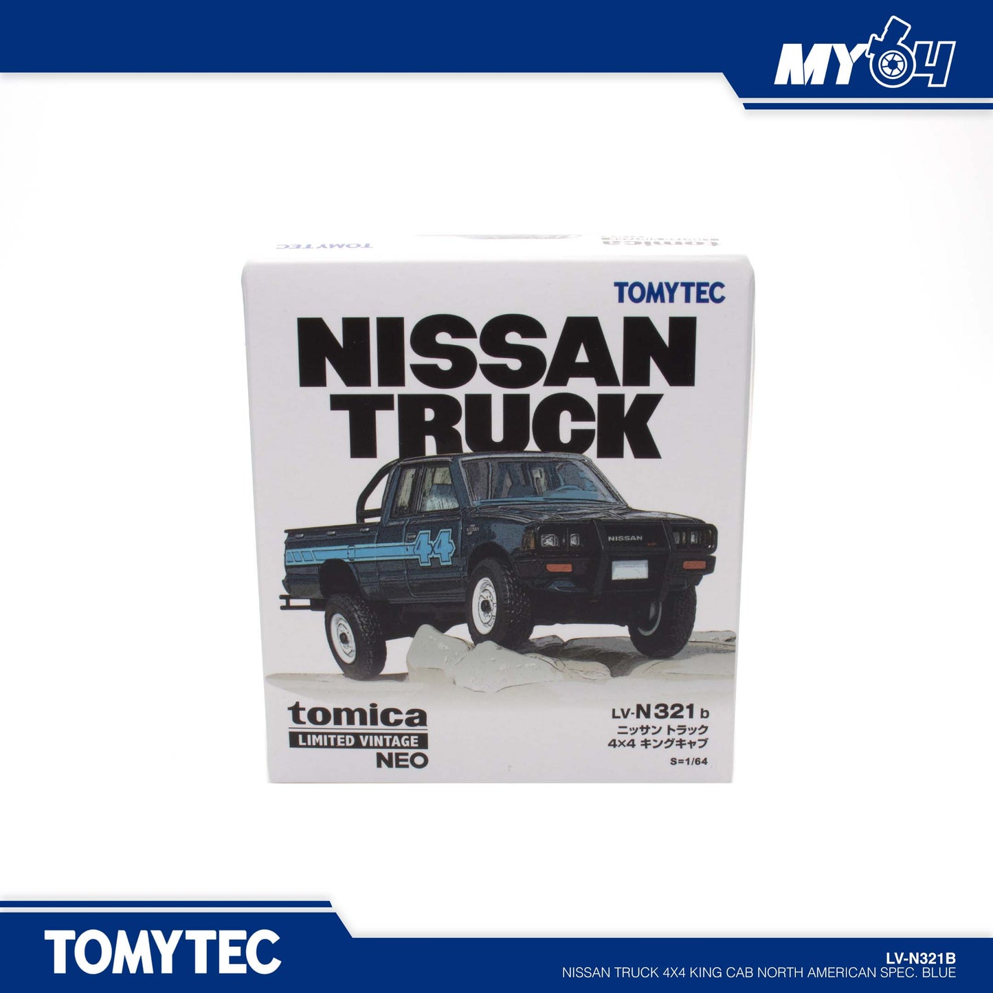 [TLVN] Nissan Truck 4X4 King Cab North American Spec. - Blue
