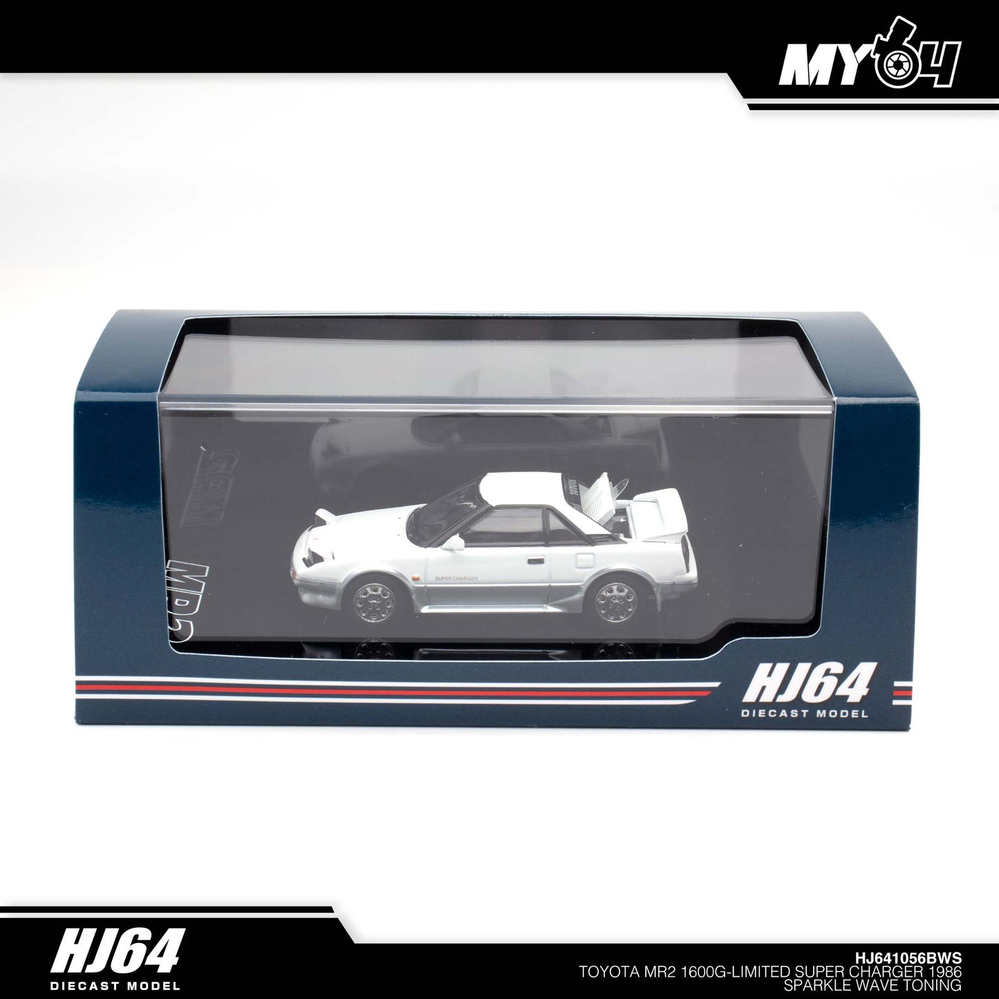 (UNSEAL UNIT) [Hobby Japan] Toyota MR2 1600G - Limited Super Charger 1986 - Sparkle Wave Toning