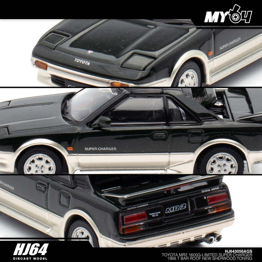 [Hobby Japan] Toyota MR2 1600G - Limited Super Charger 1988 T Bar Roof - New Sherwood Toning