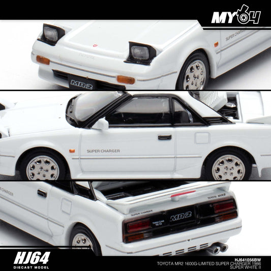 [Hobby Japan] Toyota MR2 1600G - Limited Super Charger 1986 - Super White II