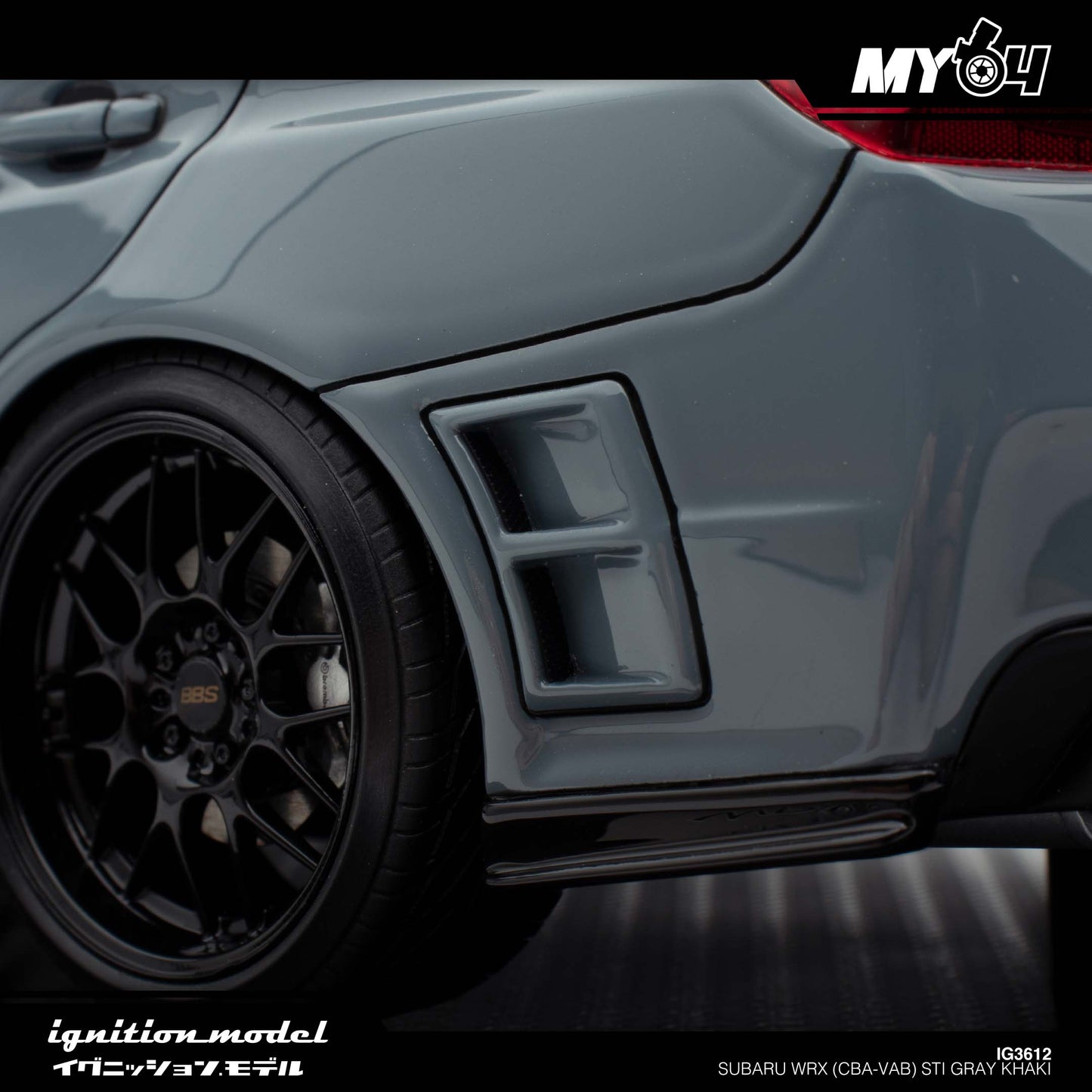 [Ignition Model] Subaru WRX (CBA-VAB) STI - Gray Khaki