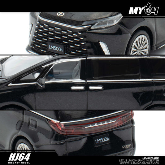 [Hobby Japan] Lexus LM500h (RHD) /4 Seater - Graphite Black Glass Flake