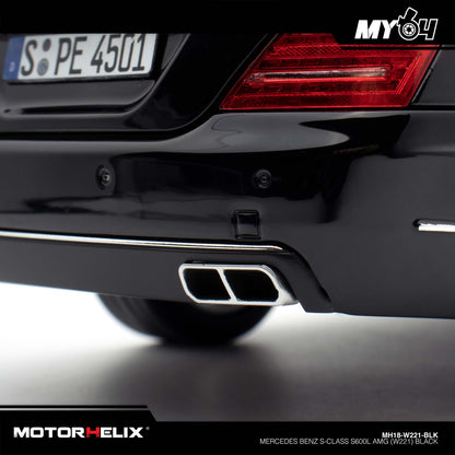 [Motorhelix] Mercedes Benz S-Class S600L AMG (W221) - Black
