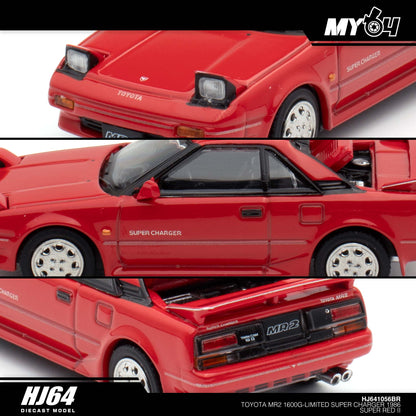 [Hobby Japan] Toyota MR2 1600G - Limited Super Charger 1986 - Super Red II
