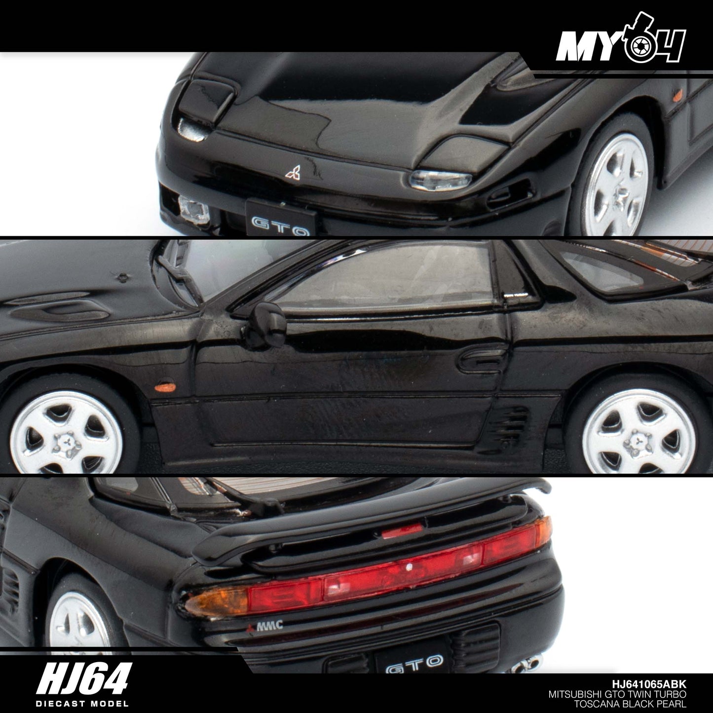 [Hobby Japan] Mitsubishi GTO Twin Turbo - Toscana Black