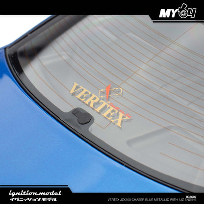 [Ignition Model] Vertex JZX100 Chaser - Blue Metallic With 1JZ Engine