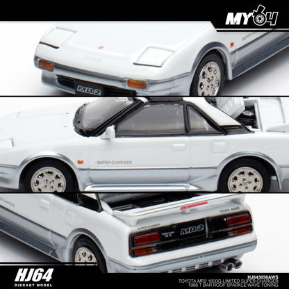 [Hobby Japan] Toyota MR2 1600G - Limited Super Charger 1988 T Bar Roof - Sparkle Wave Toning