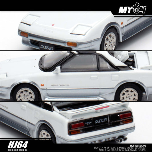 [Hobby Japan] Toyota MR2 1600G - Limited Super Charger 1988 T Bar Roof - Sparkle Wave Toning