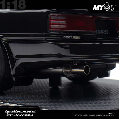 [Ignition Model] 1:18 Toyota Supra 3.0GT Limited (MA70) - Black