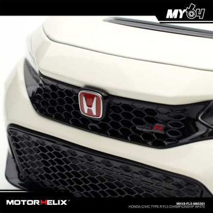 [Motorhelix] 1:18 Honda Civic Type R FL5 - Championship White