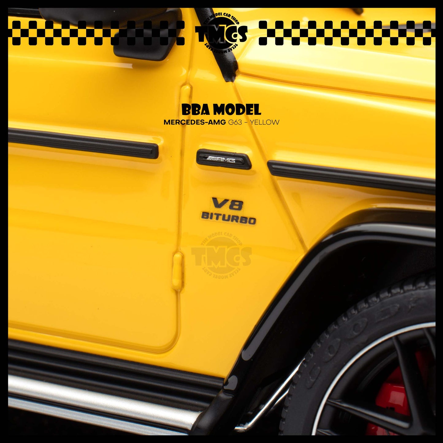 [BBA] 1:18 Mercedes-AMG G63 - Yellow