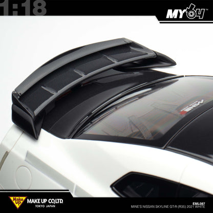 [Make Up] Mine's Nissan Skyline GT-R (R35) 2021 - White