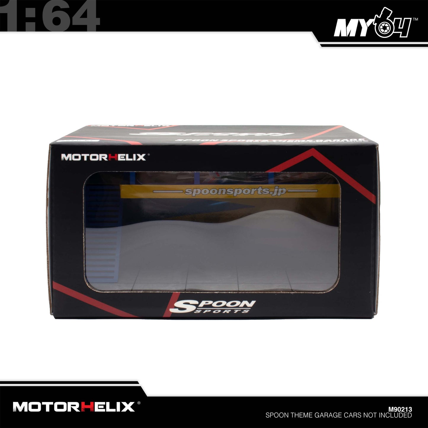 (UNSEAL UNIT) [Motorhelix] 1:64 Spoon Theme Garage