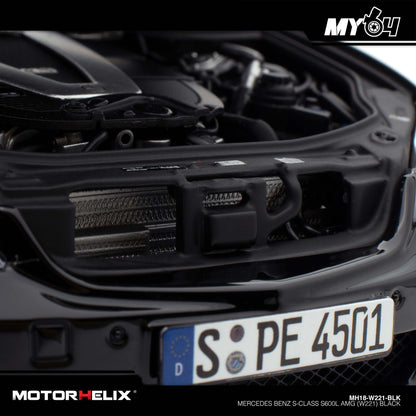 [Motorhelix] Mercedes Benz S-Class S600L AMG (W221) - Black