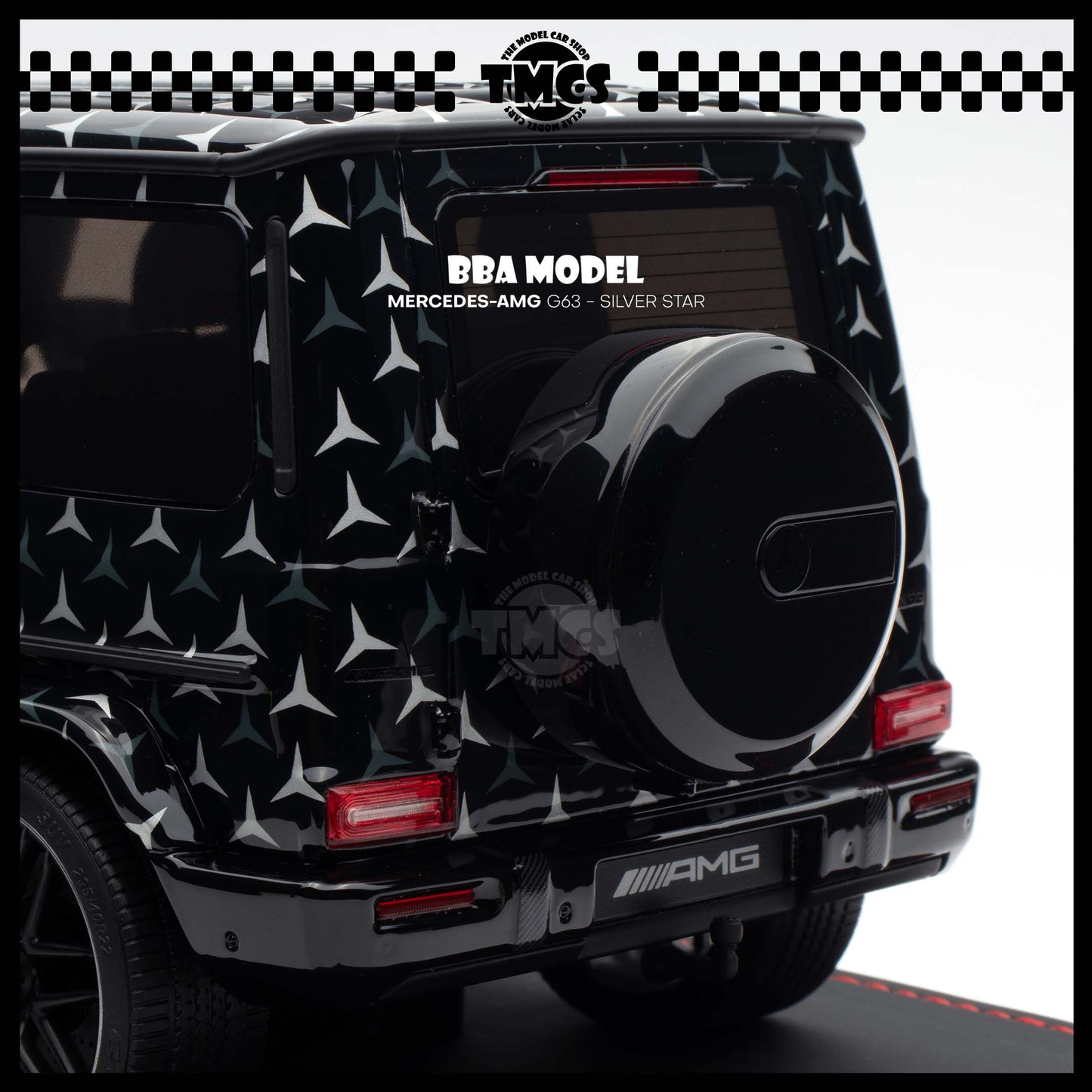 [BBA] 1:18 Mercedes-AMG G63 - Silver Star